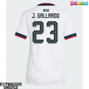 Mexiko Jesus Gallardo #23 Dámské Venkovní Dres MS 2026 Krátký Rukáv